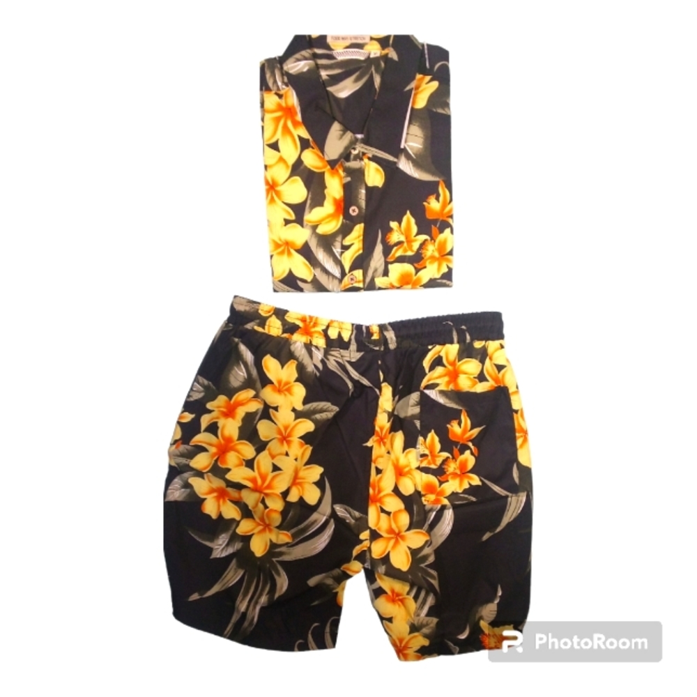 Classic Hawaiian Cabana Set